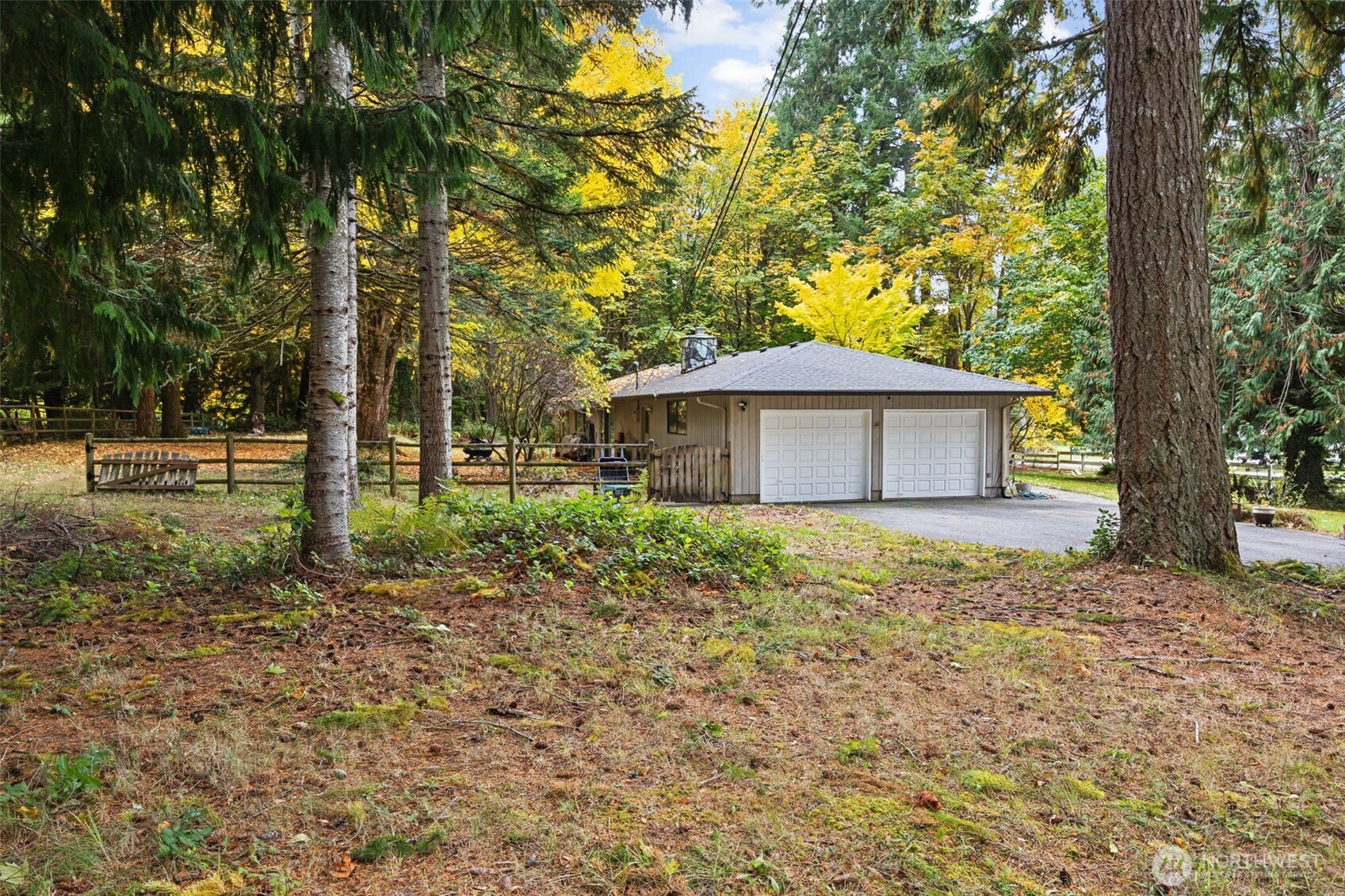 5700 Cooper Point Road Northwest Olympia, WA 98502 - Photo 2 of 31 a front view of a house with a garden