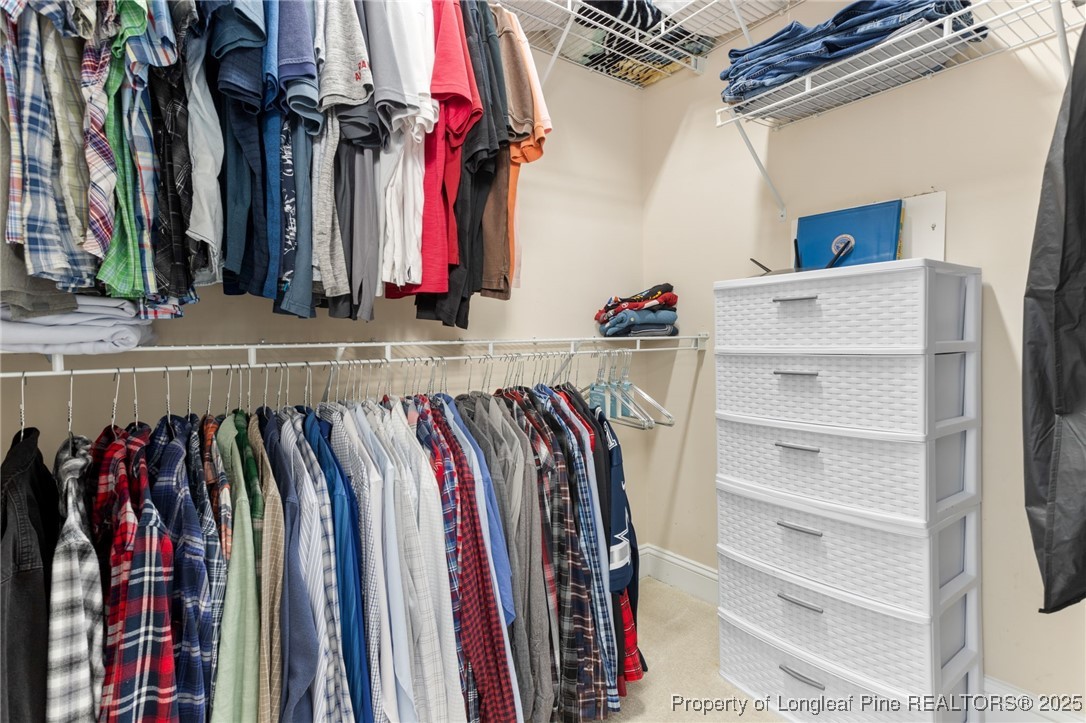 58 Cottswold Lane Spring Lake, NC 28390 - Photo 21 of 47 a view of a walk in closet
