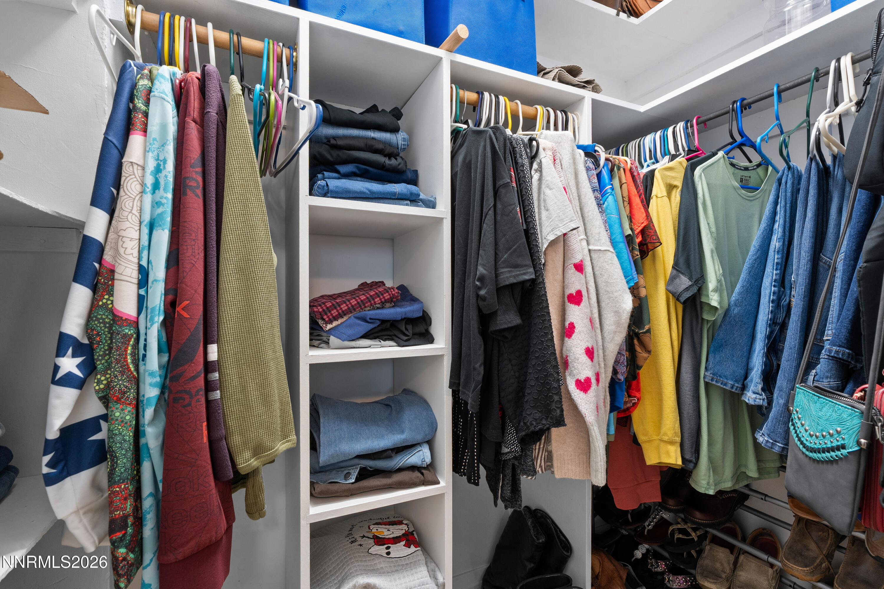 90 South Allen Street Fallon, NV 89406 - Photo 26 of 41 a view of walk in closet with clothes and shoes