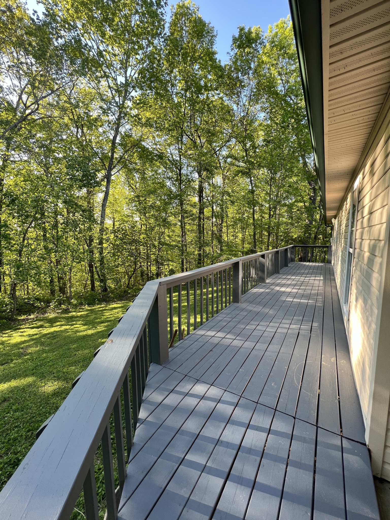 7220 McCormick Ridge Road Whitleyville, TN 38588 - Photo 9 of 9 a view of balcony with wooden floor and fence