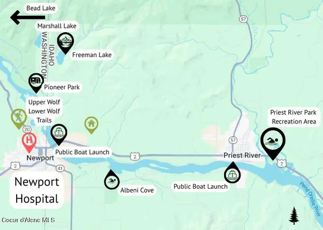 $625,000 | 470 Diamond Heights Road, Oldtown, ID 83822