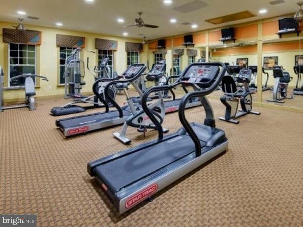 218 Timberlake Drive Ewing, NJ 08618 - Photo 25 of 30 a view of a room with gym equipment