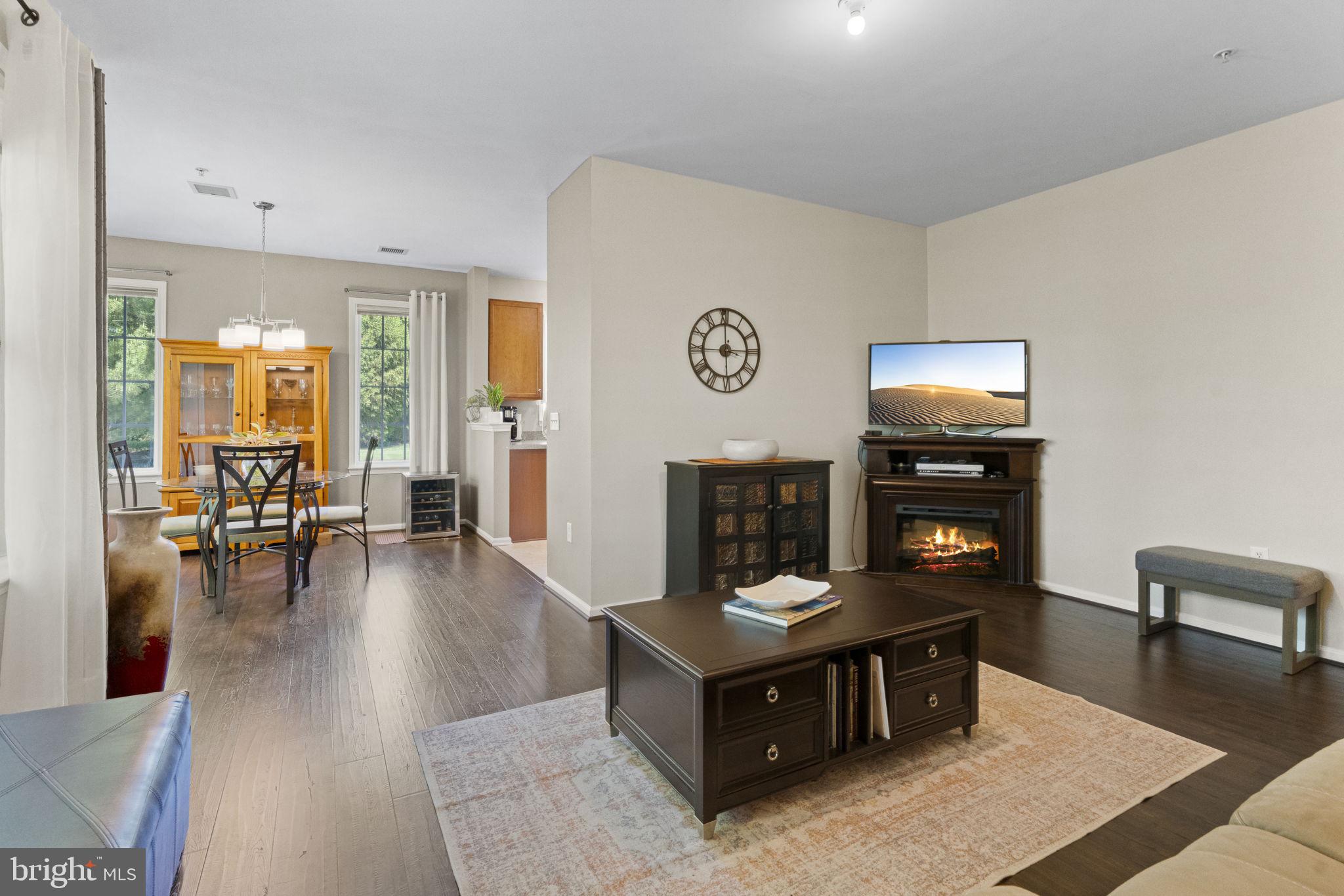 218 Timberlake Drive Ewing, NJ 08618 - Photo 4 of 30 a living room with furniture and a wooden floor