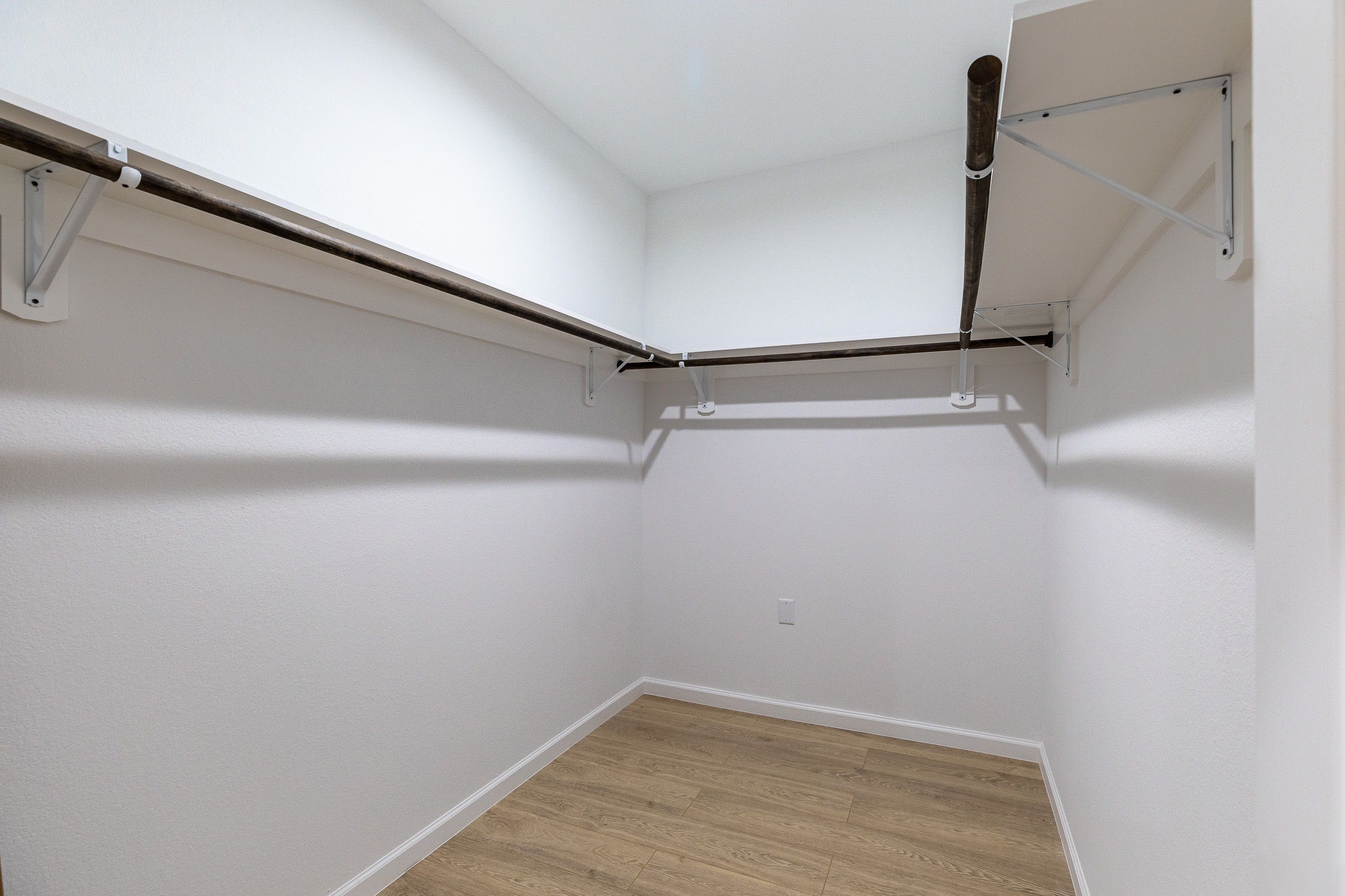 4661 Clover Street, Unit B Houston, TX 77051 - Photo 23 of 26 a view of a room with racks on the wall