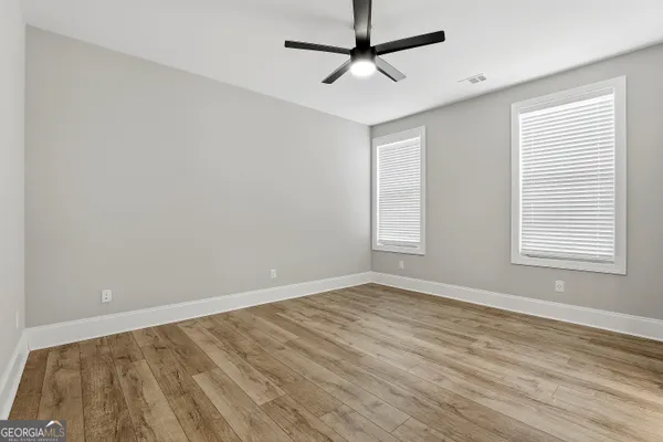 a view of a large window with an outdoor space