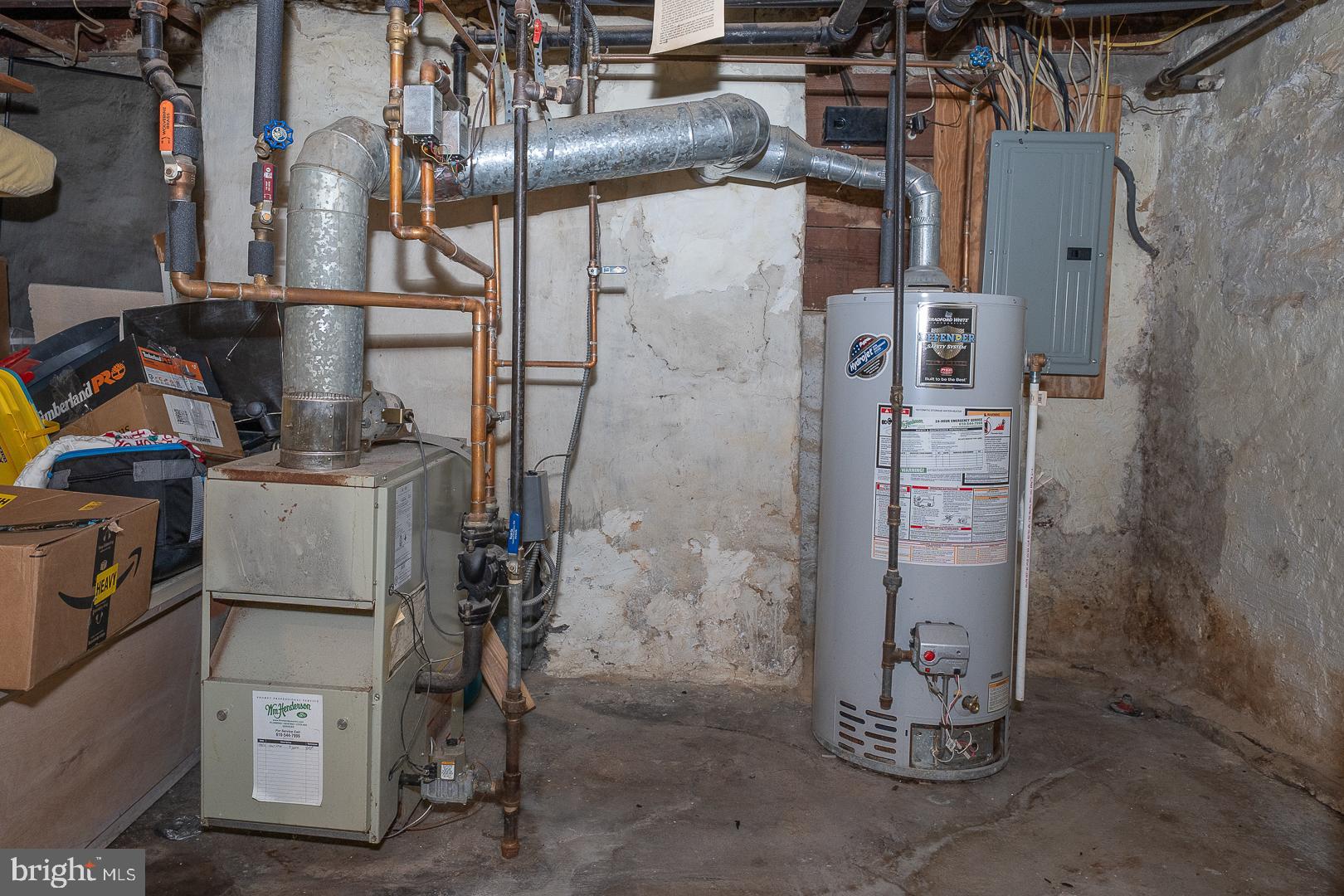 122 Crestview Road Upper Darby, PA 19082 - Photo 36 of 46 a close view of water heater room