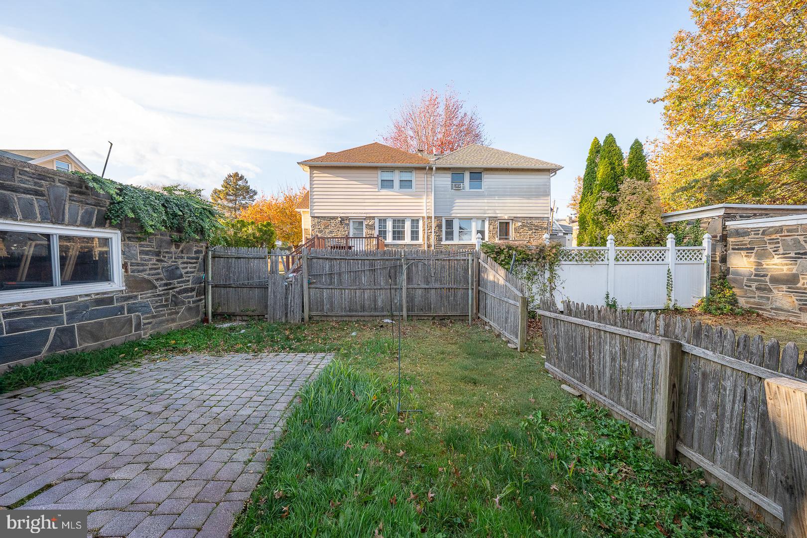 122 Crestview Road Upper Darby, PA 19082 - Photo 44 of 46 a front view of a house with wooden fence