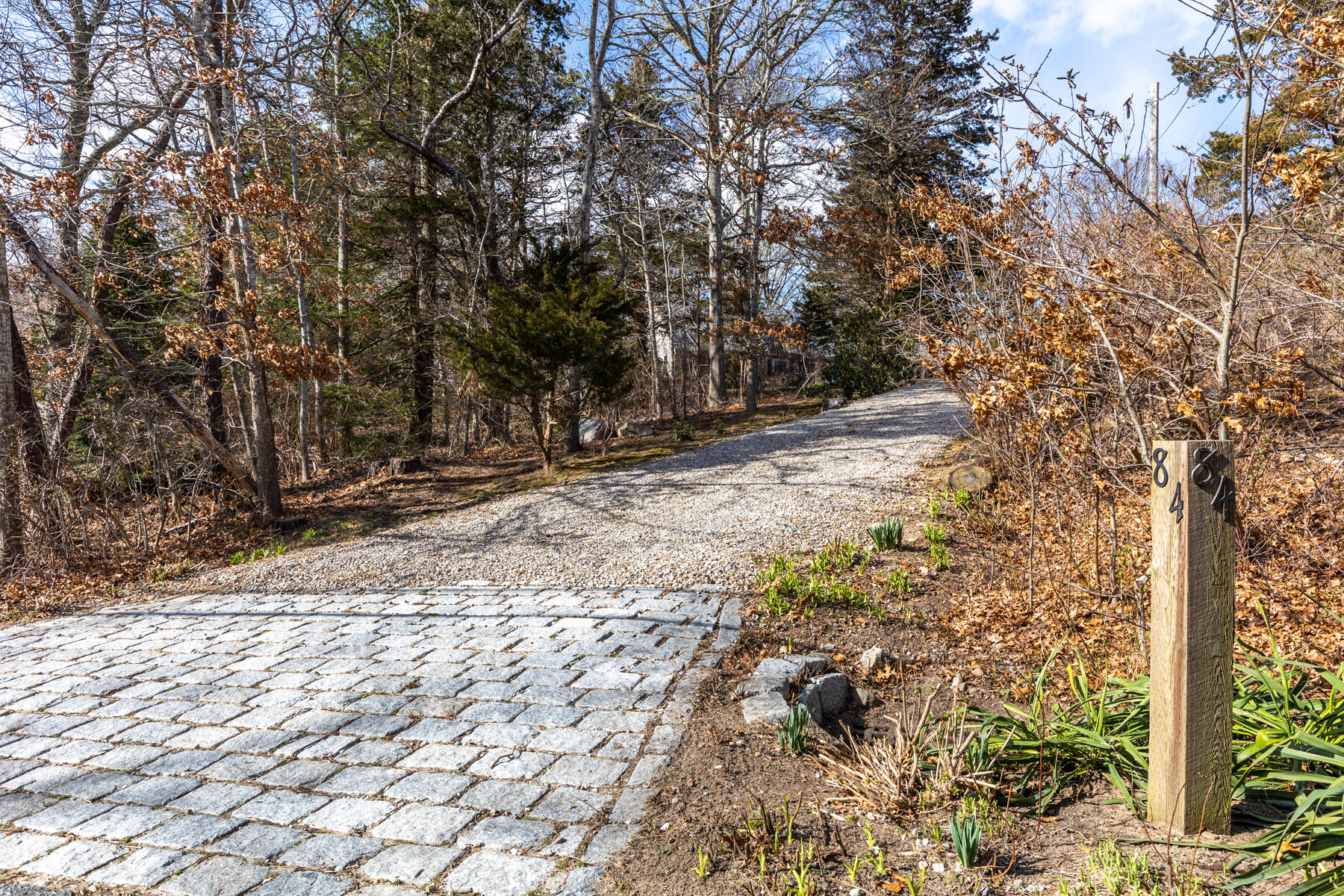 84 Beach Road Orleans, MA 02653 - Photo 3 of 45 a view of a yard with trees