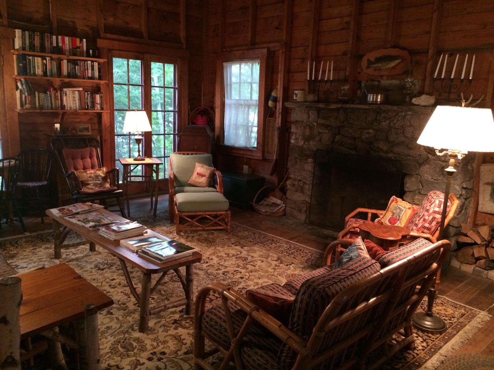 21 Lily Cove Road Lovell, ME 04051 - Photo 12 of 28 Big camp living room