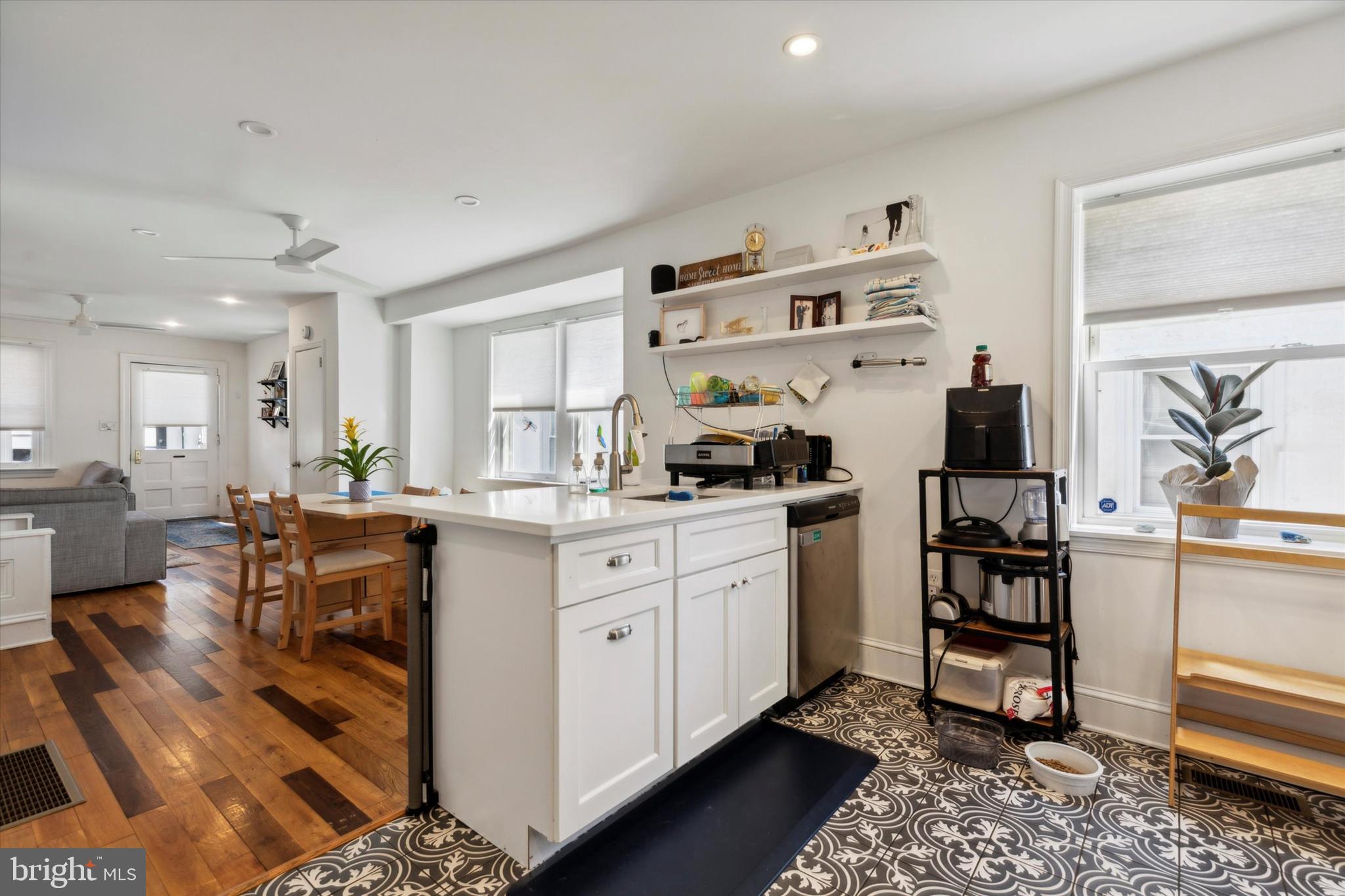 322 Woodbine Avenue Narberth, PA 19072 - Photo 9 of 26 a kitchen with cabinets and wooden floor