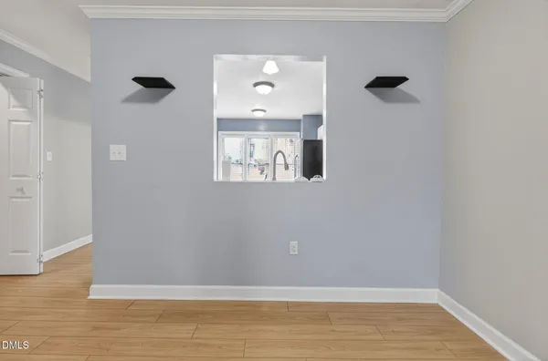 a view of a small space