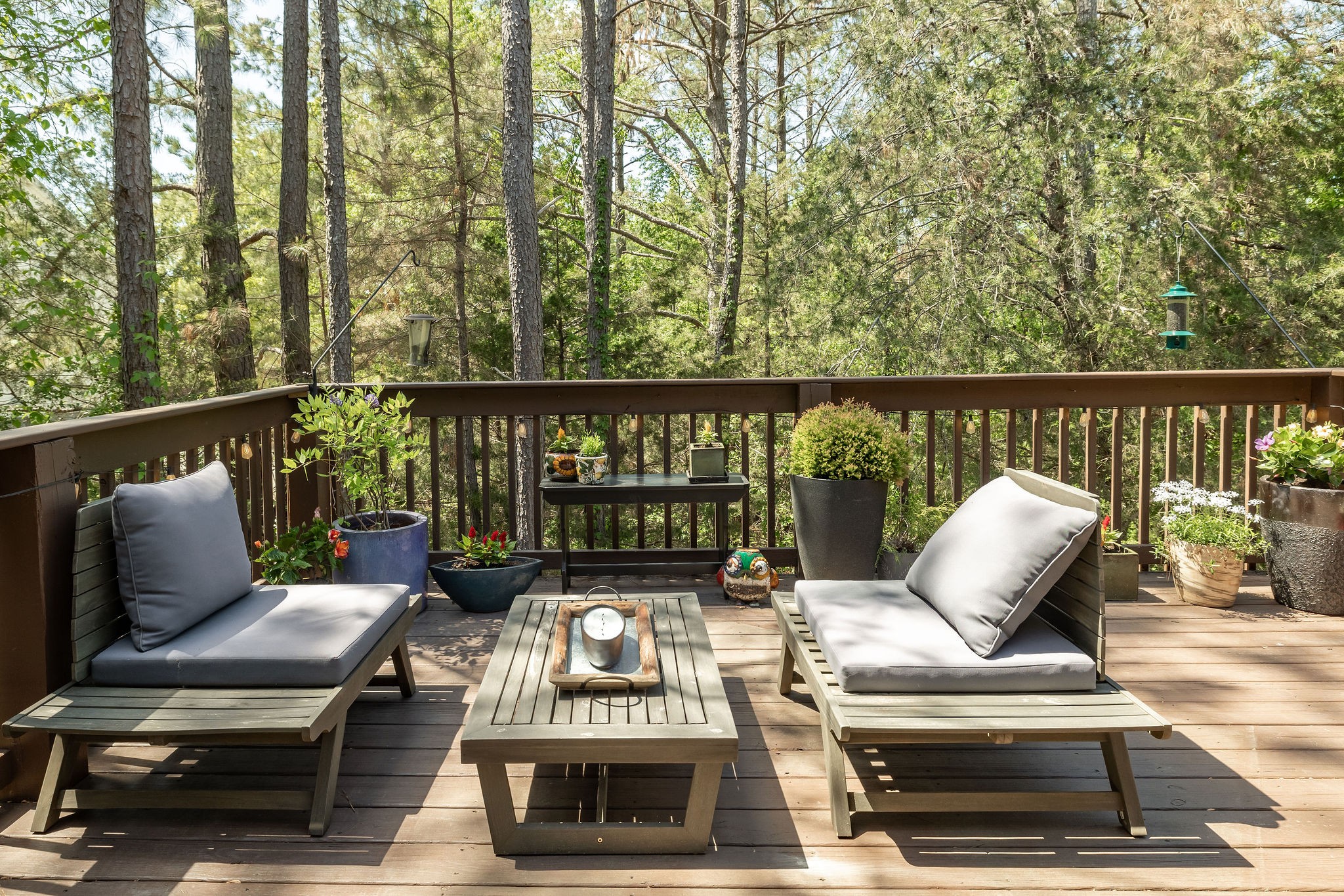 7113 Rusty Drive Fairview, TN 37062 - Photo 22 of 67 a view of balcony with wooden floor and outdoor seating
