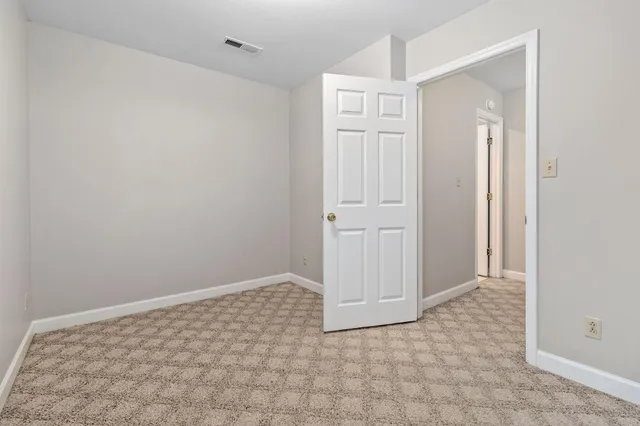 a view of empty room