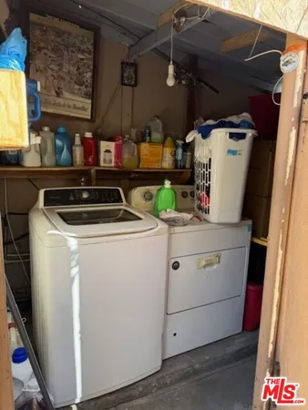 a room with storage and utility