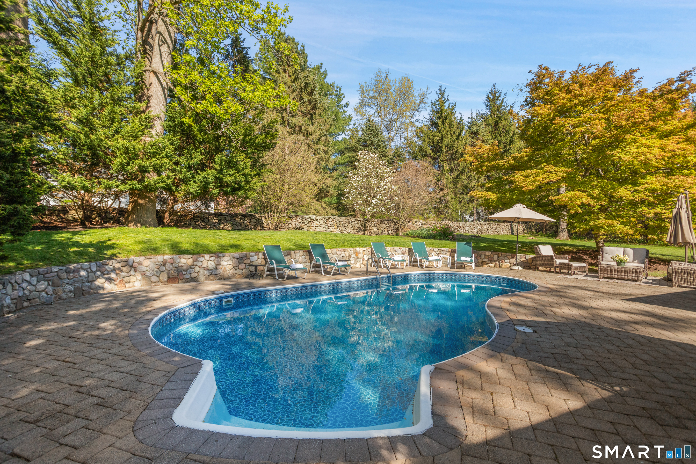 24 Burr School Road Westport, CT 06880 - Photo 6 of 40 Ready for a dip in the heated pool?