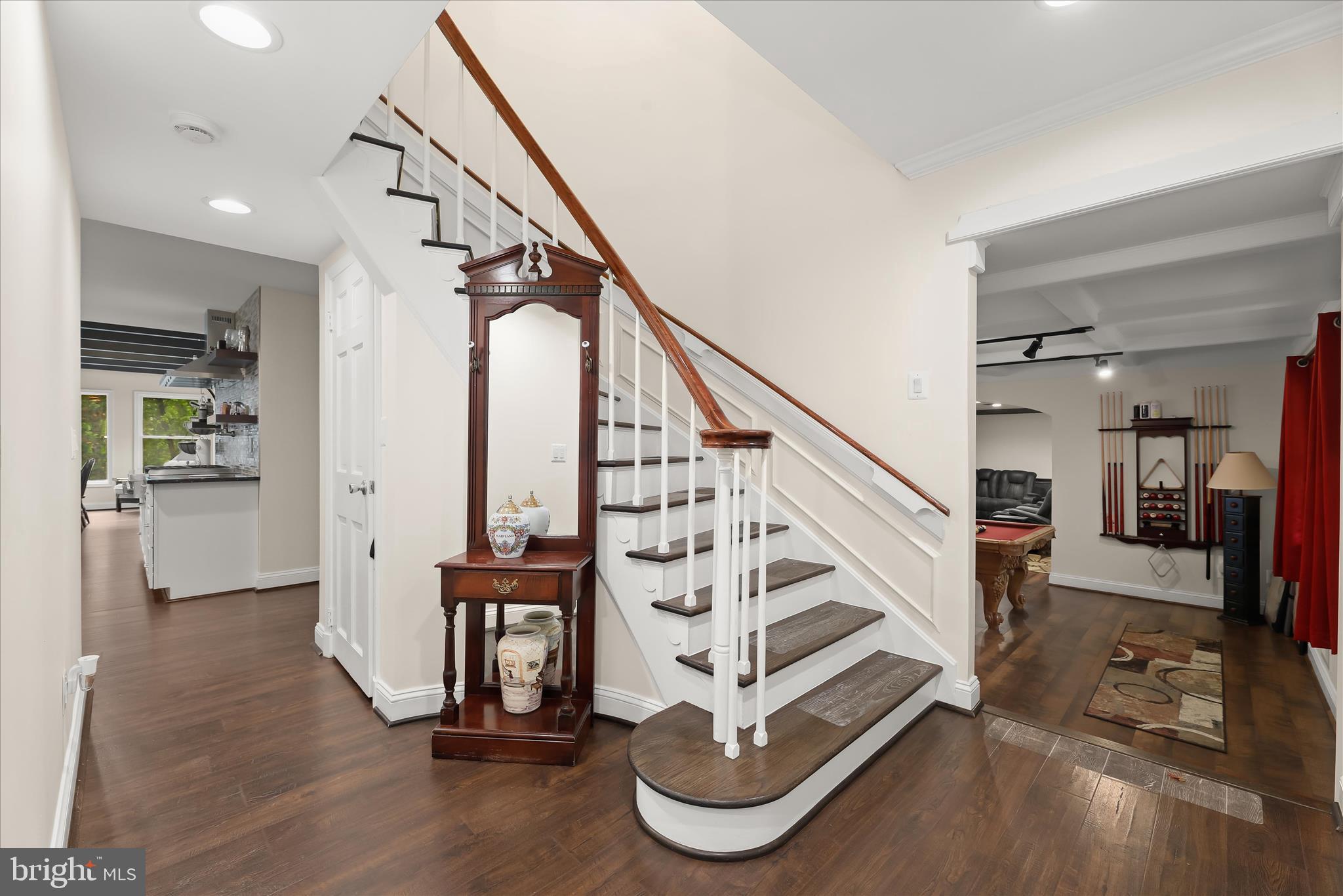 3754 Patuxent River Road Davidsonville, MD 21035 - Photo 2 of 82 a view of entryway and hall with wooden floor