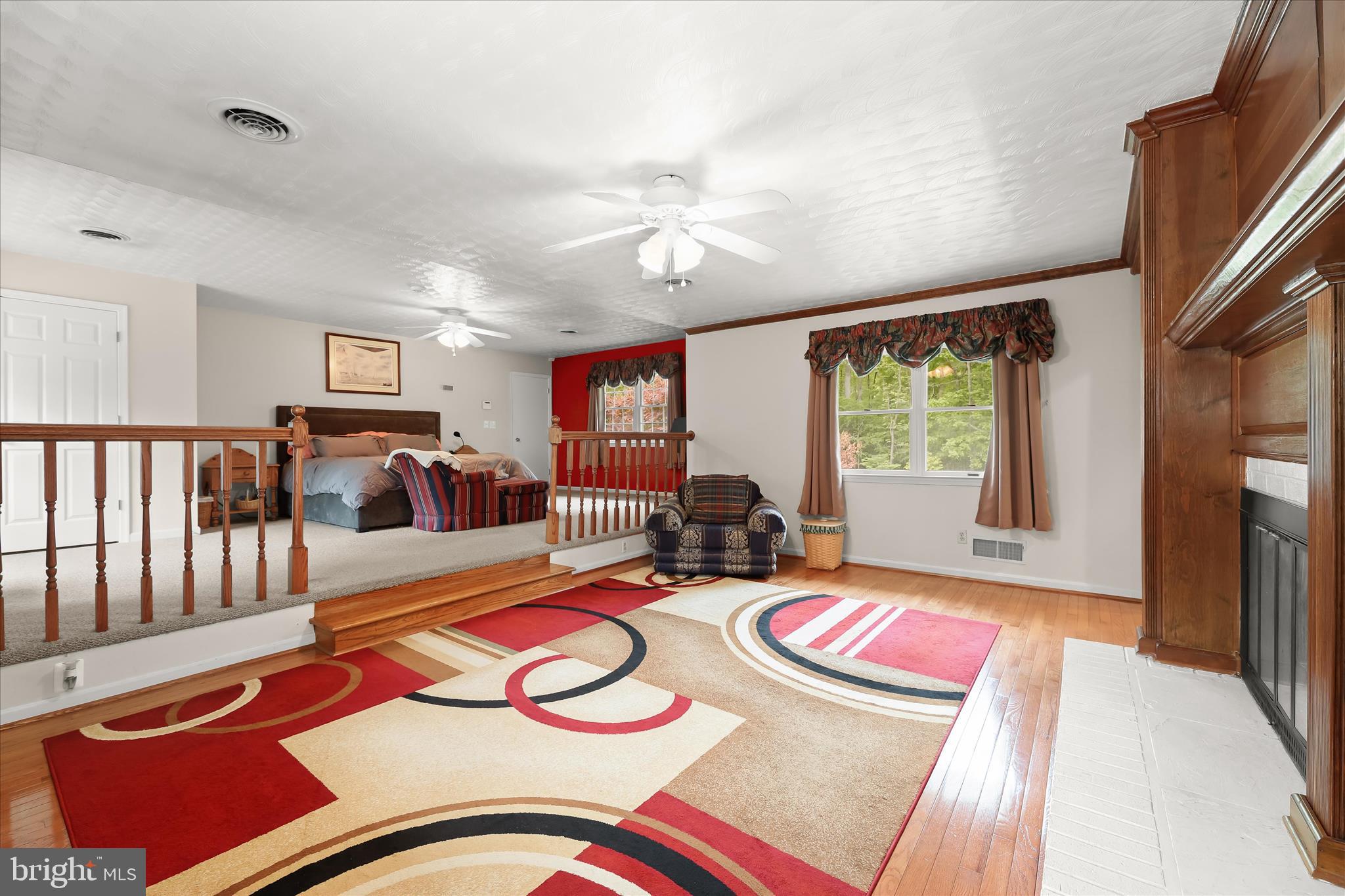 3754 Patuxent River Road Davidsonville, MD 21035 - Photo 29 of 82 a bedroom with furniture and a large window