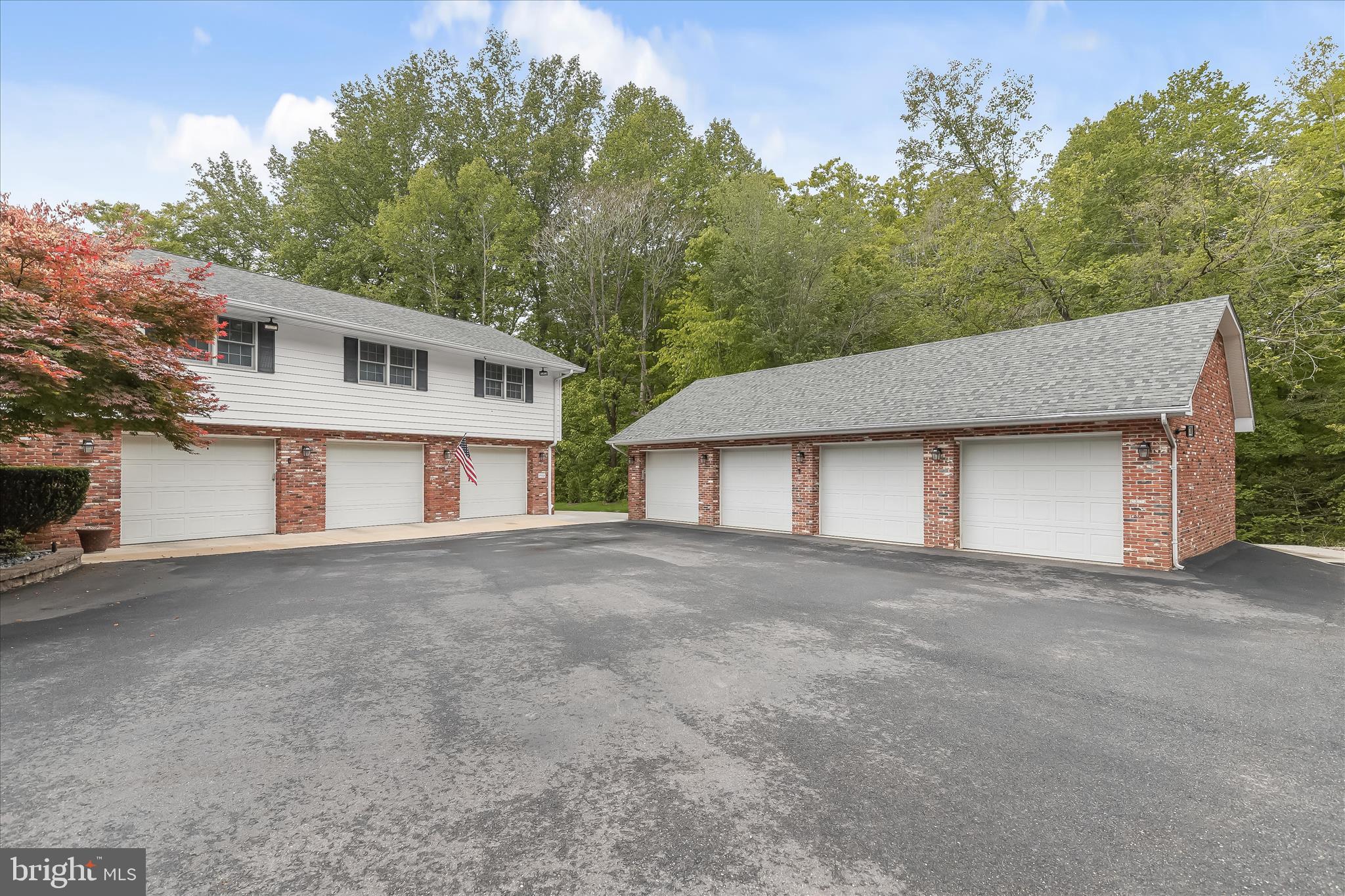 3754 Patuxent River Road Davidsonville, MD 21035 - Photo 72 of 82 a front view of a house with a yard and garage