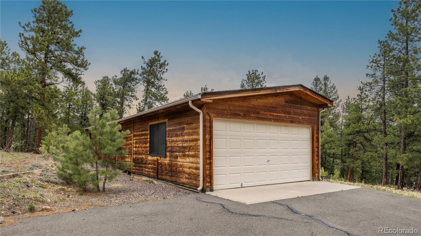3763 County Road 43 Bailey, CO 80421 - Photo 31 of 40 a view of house with garage