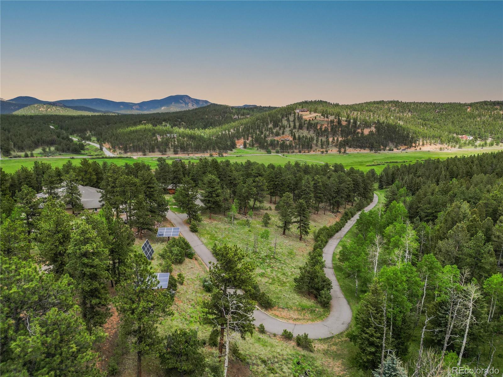 3763 County Road 43 Bailey, CO 80421 - Photo 34 of 40 a view of lake and mountain