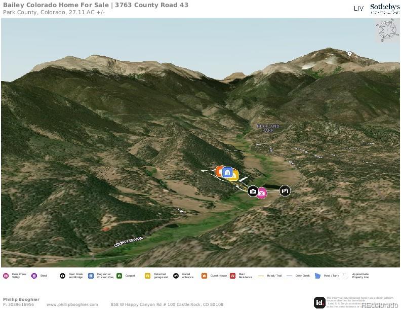 3763 County Road 43 Bailey, CO 80421 - Photo 38 of 40 a black and white photo of a field