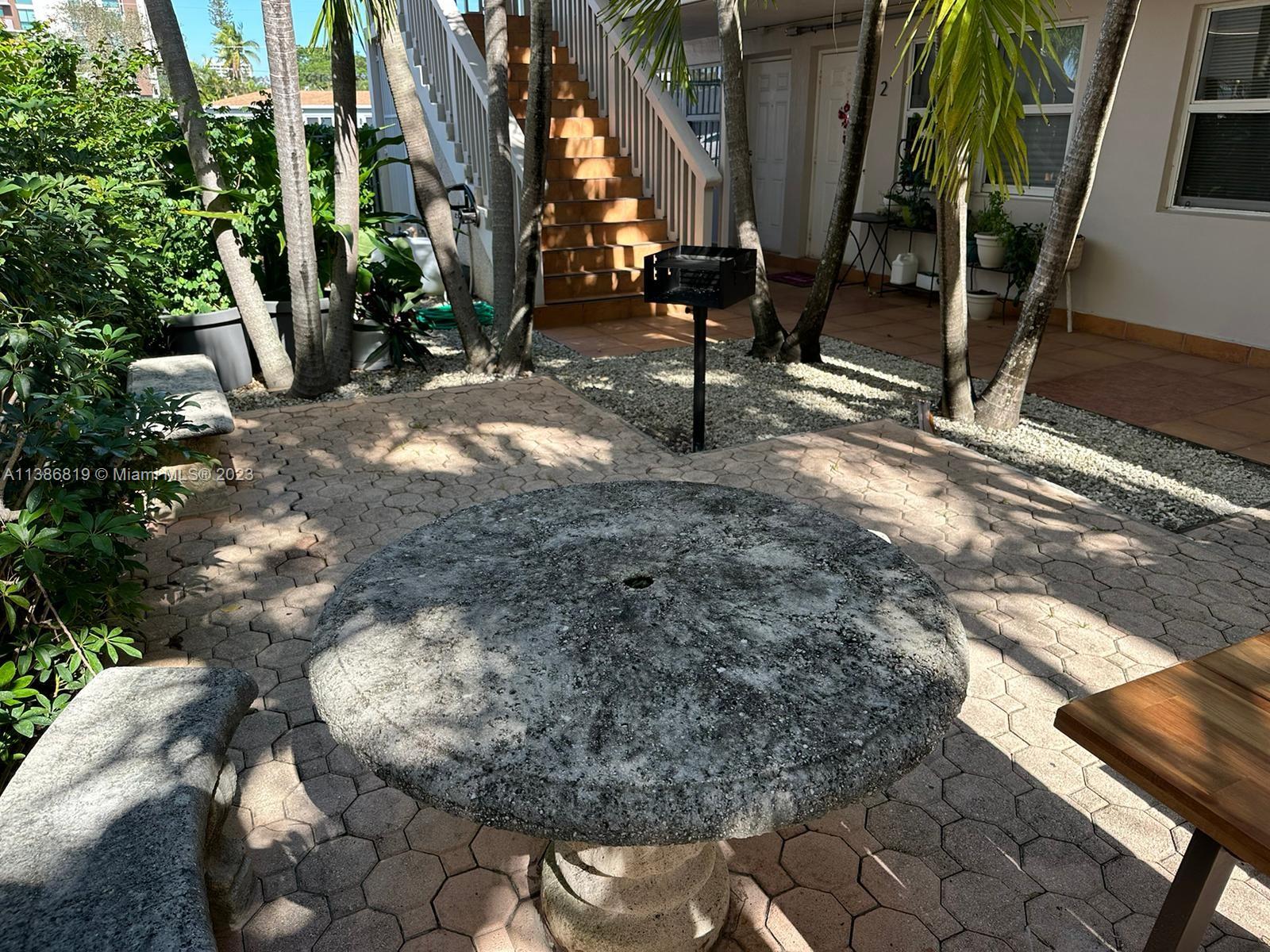 1740 Funston Street, Unit 12 Hollywood, FL 33020 - Photo 7 of 10 a view of outdoor space and yard