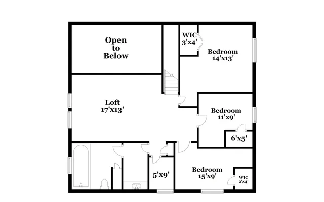 a picture of a bench in a white wall