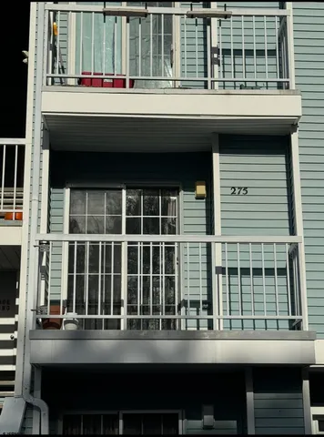 a view of front door