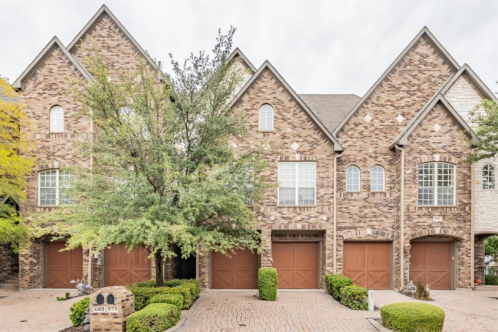 front view of a house with a garage