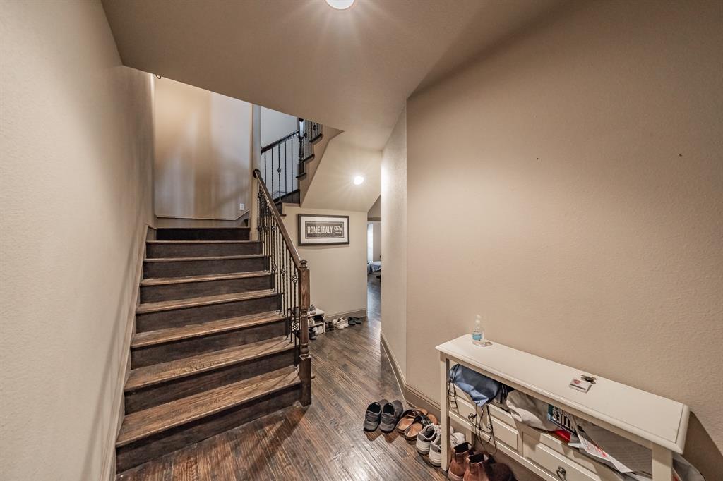 575 Rockingham Drive Irving, TX 75063 - Photo 10 of 38 a view of entryway with wooden floor