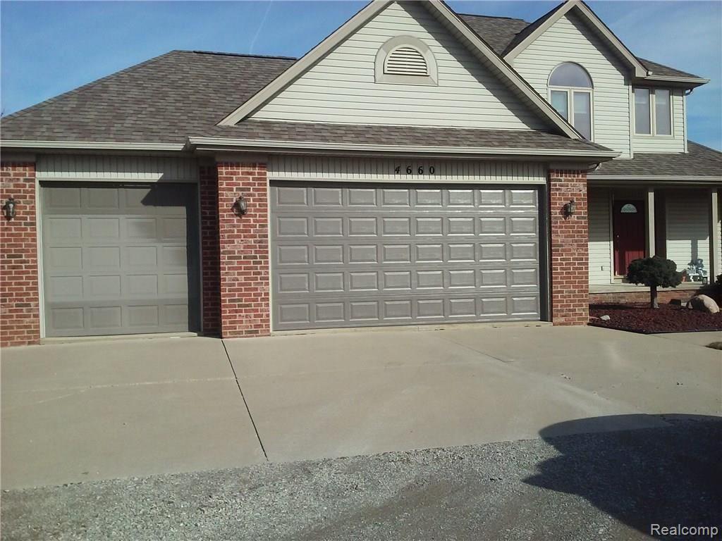 4660 Capac Road Capac, MI 48014 - Photo 65 of 65 This is a close up view of the 3 car garage.