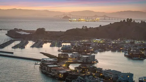 a view of lake with mountain