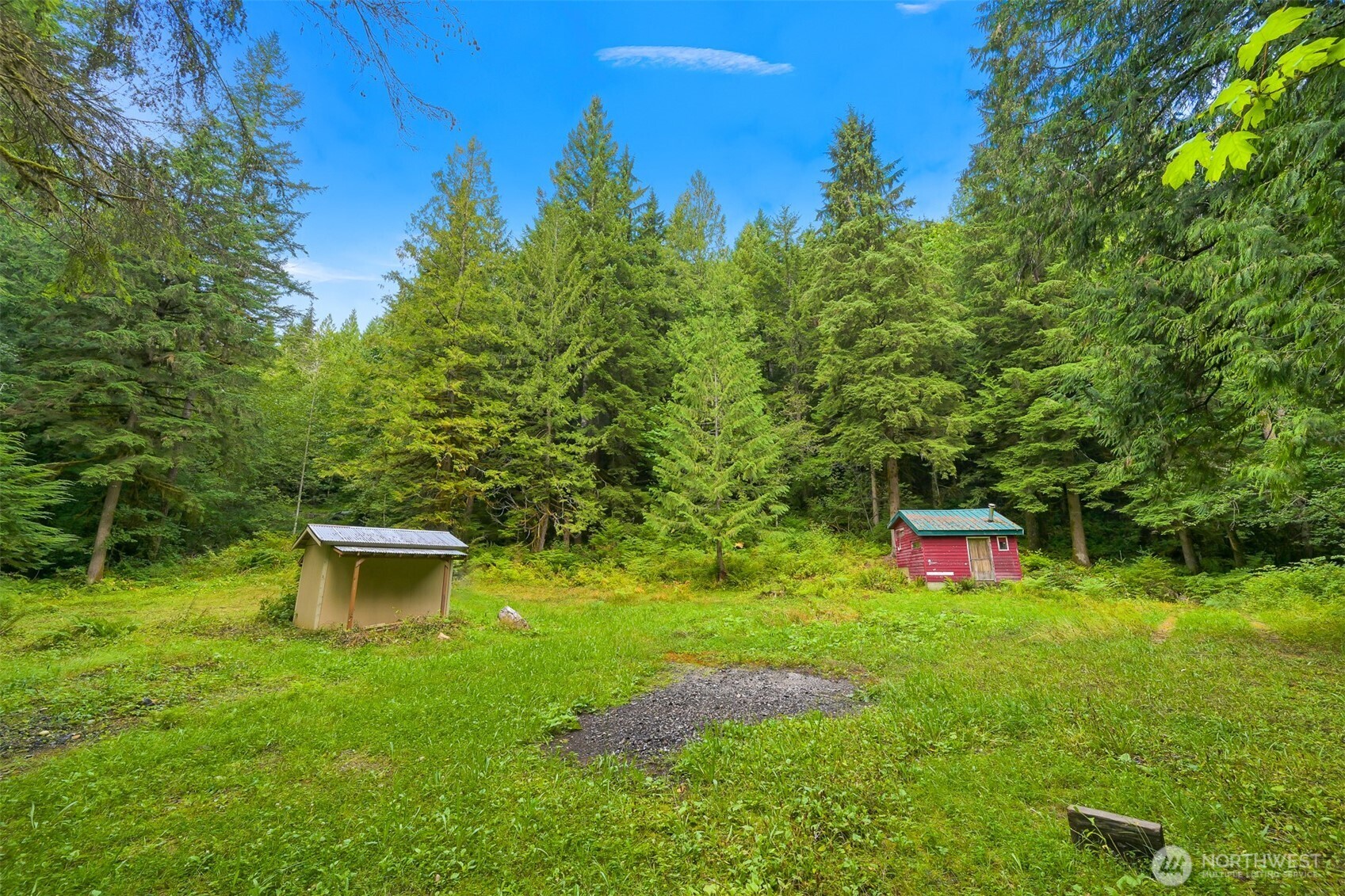 7326 Mt Baker Highway Deming, WA 98244 - Photo 5 of 25 a backyard of a house with table and chairs