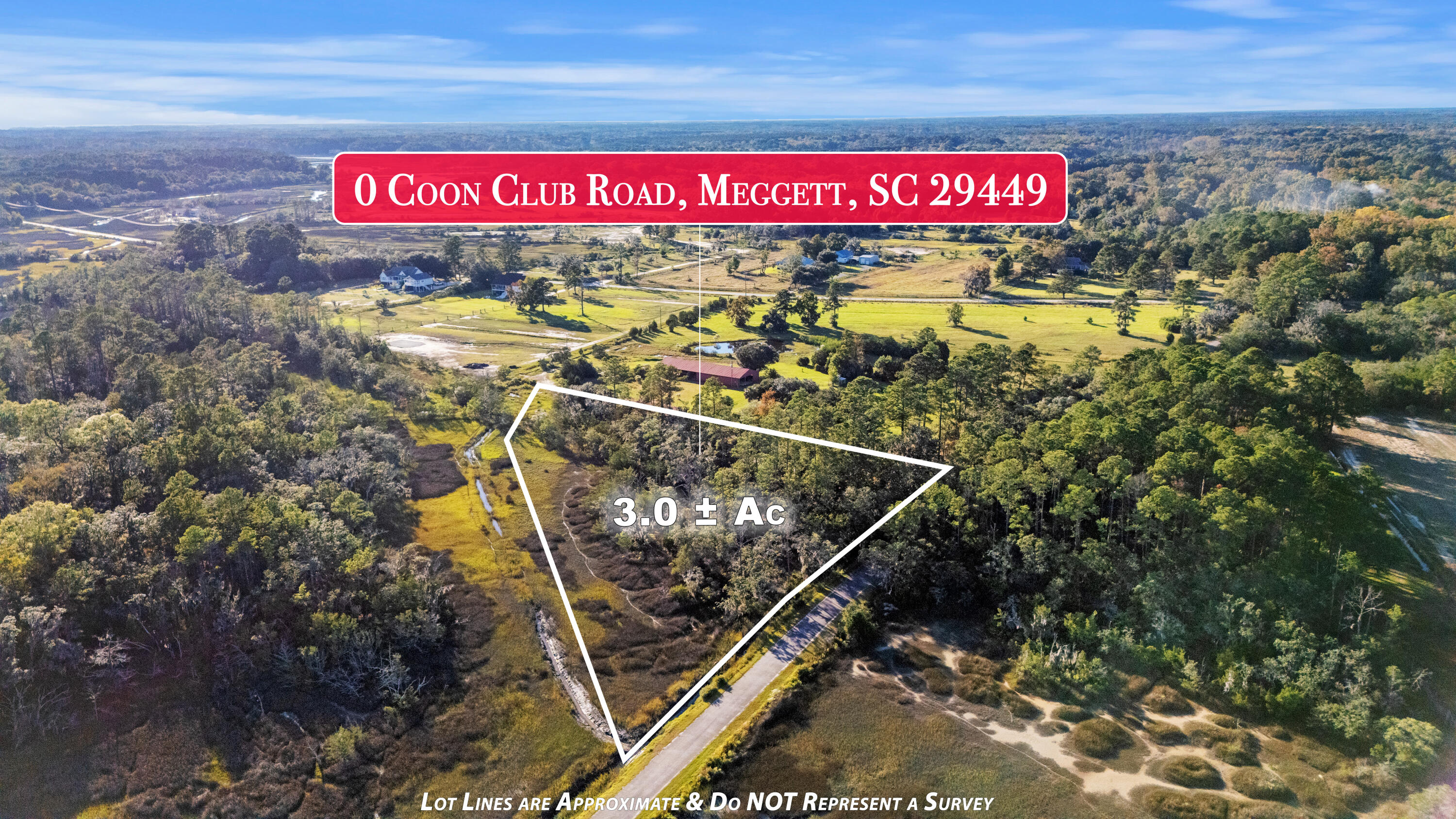 0 Coon Club Road Meggett, SC 29449 - Photo 1 of 18 Drone Aerial