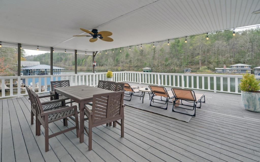 1431 Tame Turkey Road Lakemont, GA 30552 - Photo 49 of 62 a view of a patio on the deck