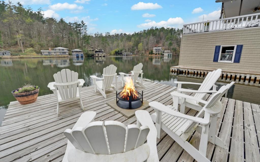 1431 Tame Turkey Road Lakemont, GA 30552 - Photo 56 of 62 a view of a chairs and table on the terrace