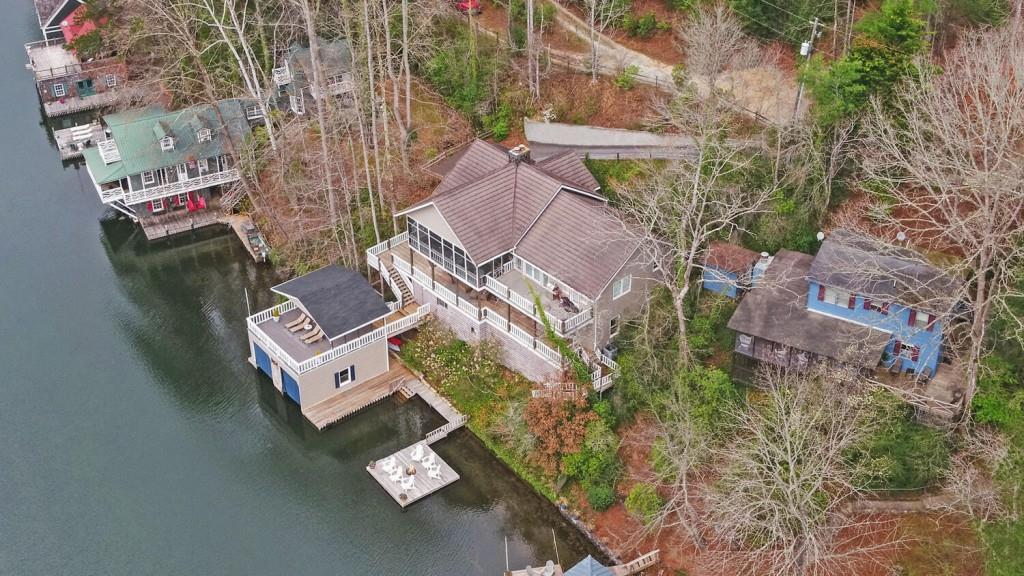 1431 Tame Turkey Road Lakemont, GA 30552 - Photo 58 of 62 an aerial view of a house with outdoor space