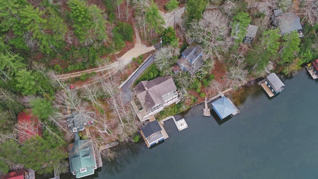 1431 Tame Turkey Road Lakemont, GA 30552 - Photo 60 of 62 an aerial view of a house with outdoor space and street view
