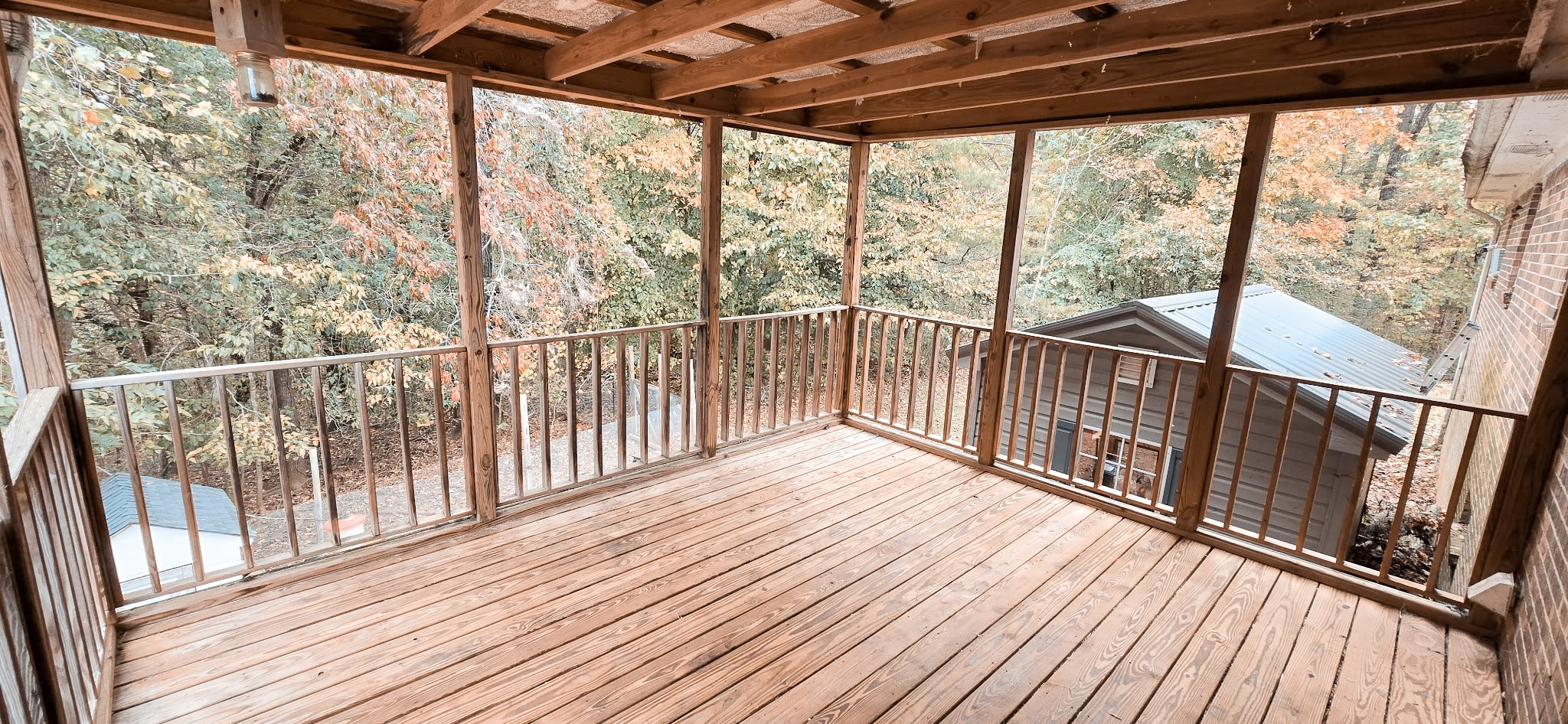 936 Ridge Road Quebeck, TN 38579 - Photo 31 of 32 a view of balcony with wooden floor