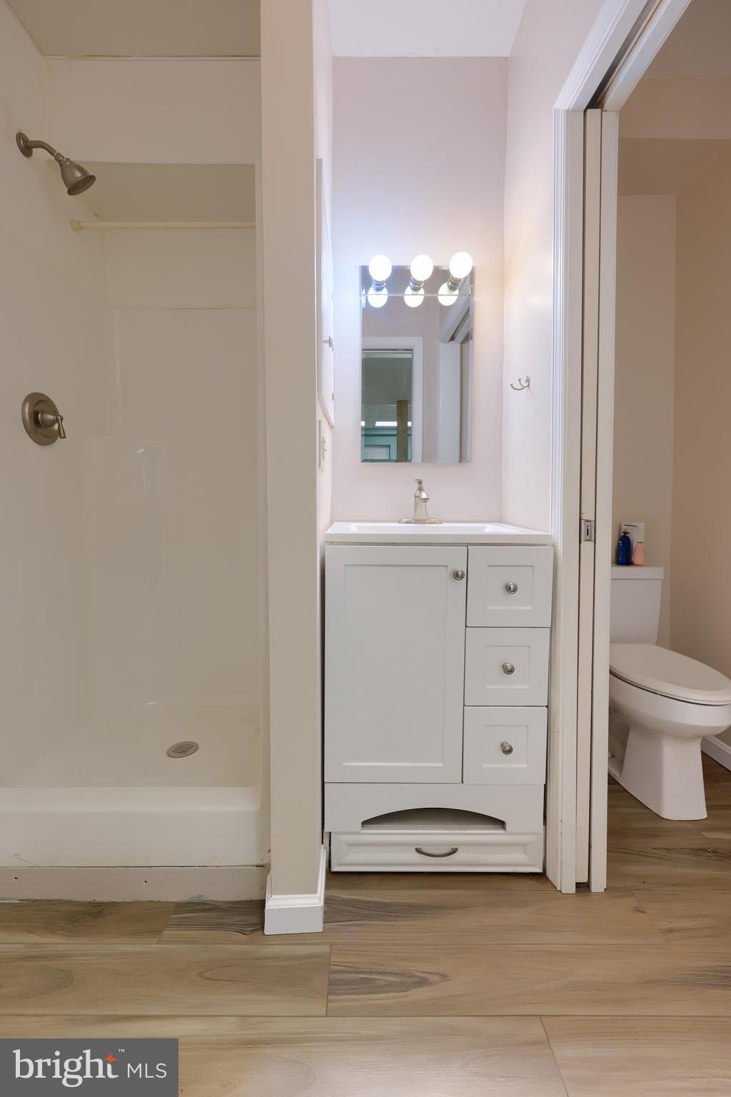 4495 Beards School Road Spring Grove, PA 17362 - Photo 38 of 57 a bathroom with a sink a toilet and shower