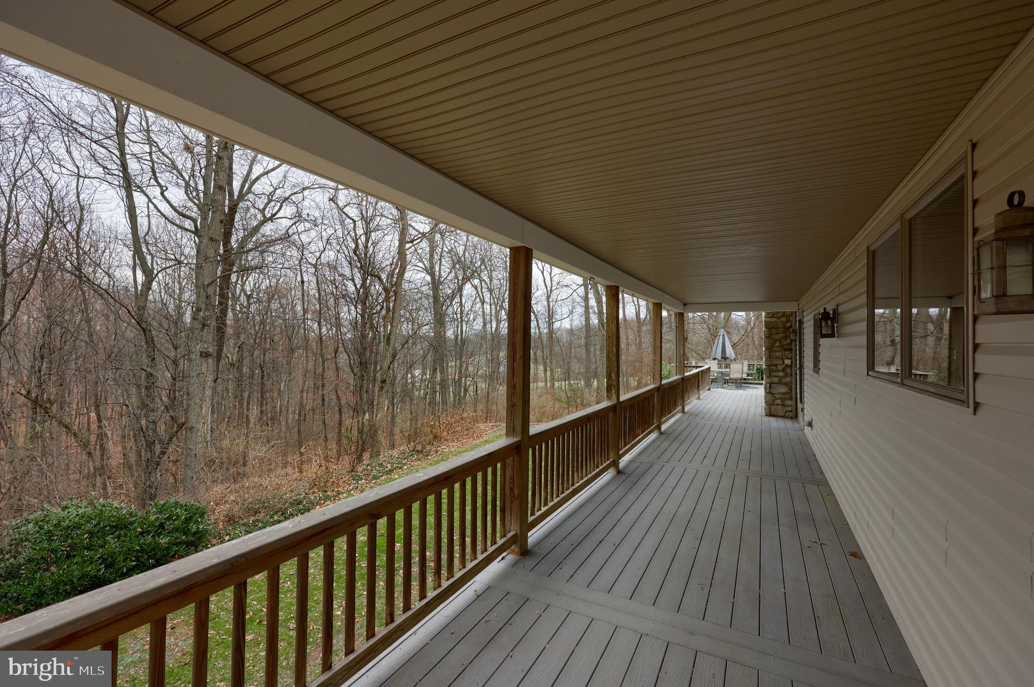 4495 Beards School Road Spring Grove, PA 17362 - Photo 44 of 57 a view of a balcony with wooden floor