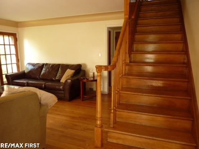 24917 Flower Eastpointe, MI 48021 - Photo 9 of 46 Oak floors/staircase