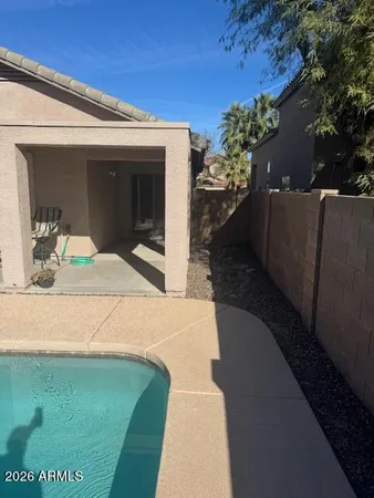 a view of a house with a outdoor space