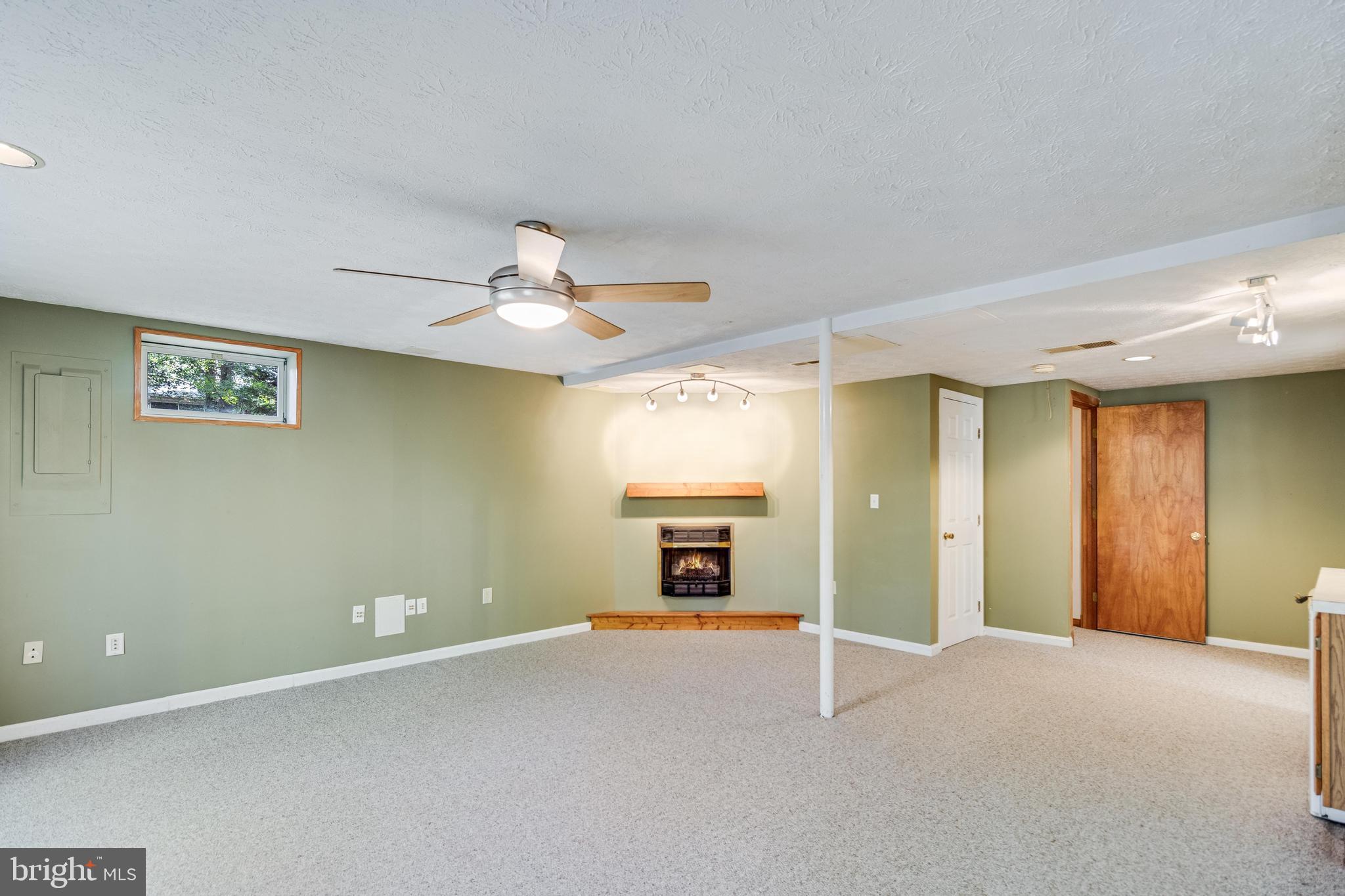 12954 Soundings Road Lusby, MD 20657 - Photo 29 of 51 Lower Level Propane Fireplace