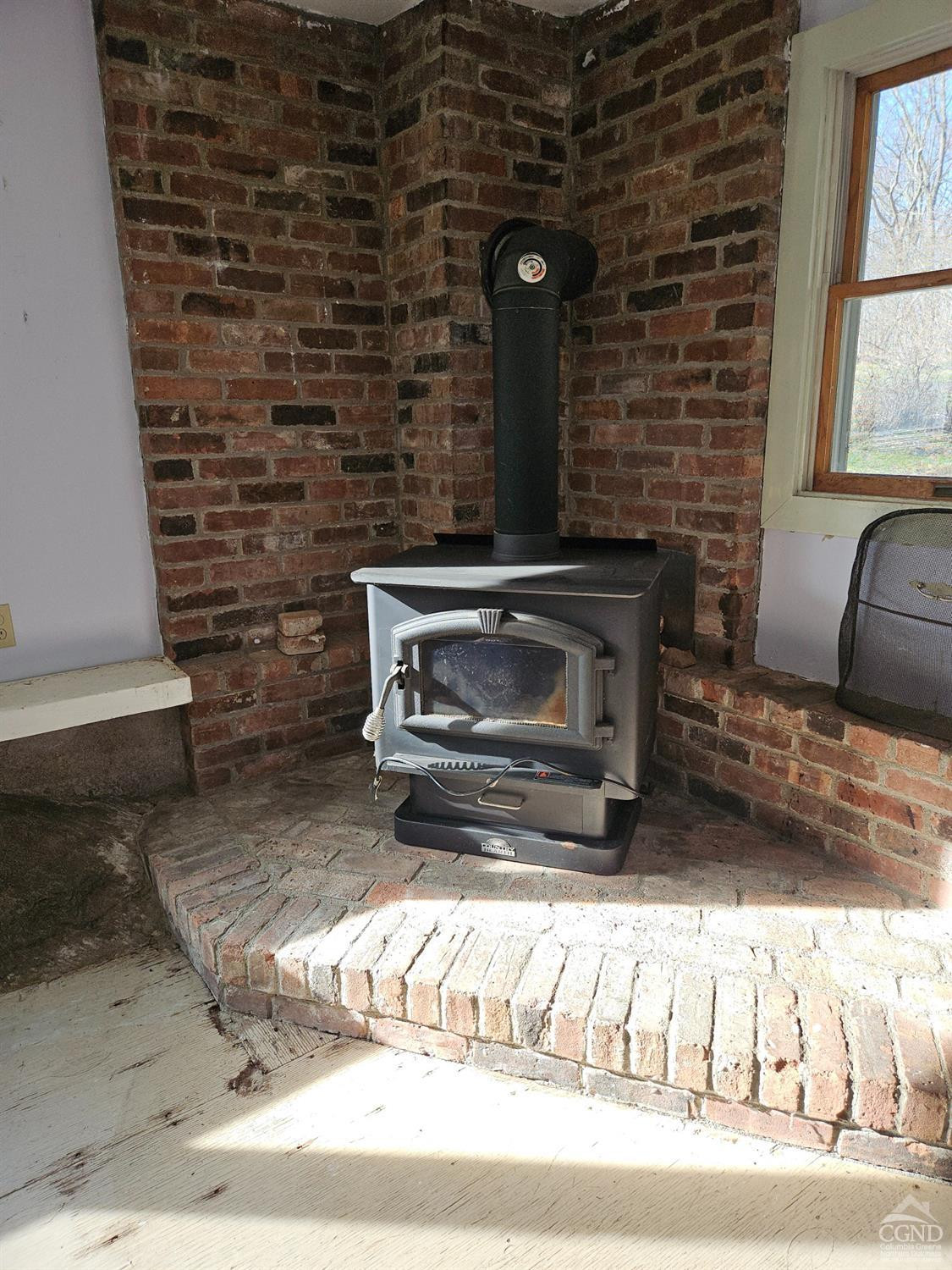 51 Dunbar Road Hudson, NY 12534 - Photo 18 of 32 a view of fireplace and wooden floor