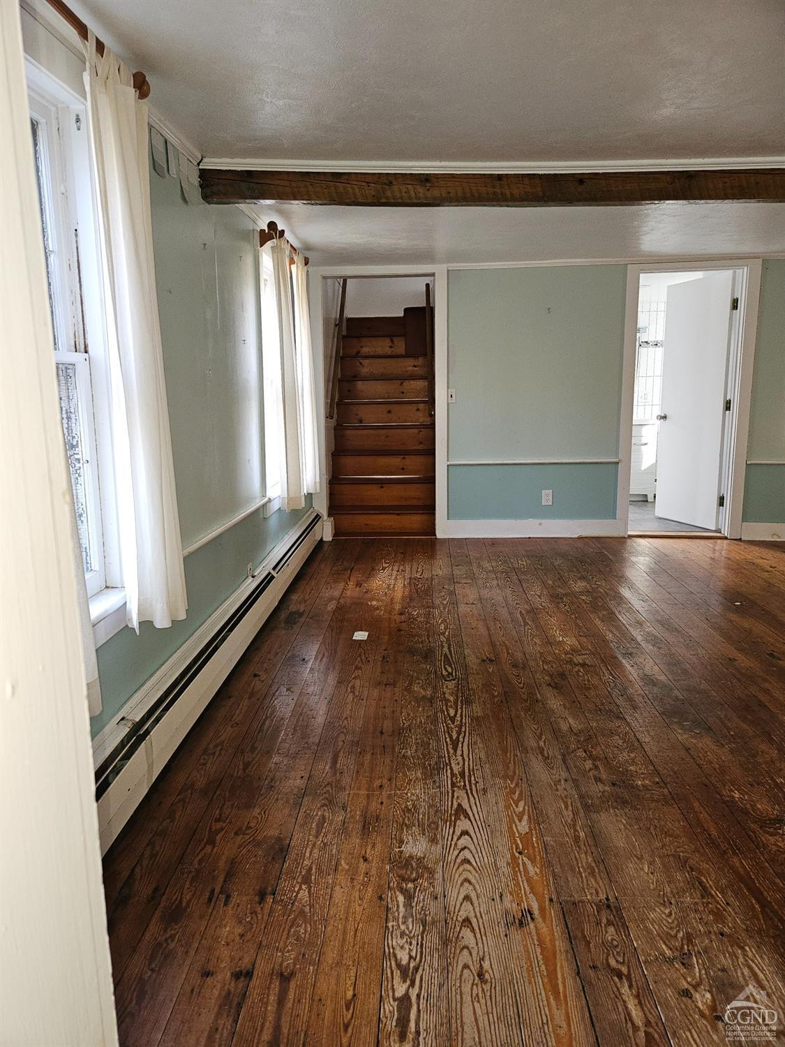 51 Dunbar Road Hudson, NY 12534 - Photo 21 of 32 a view of empty room with wooden floor and fan