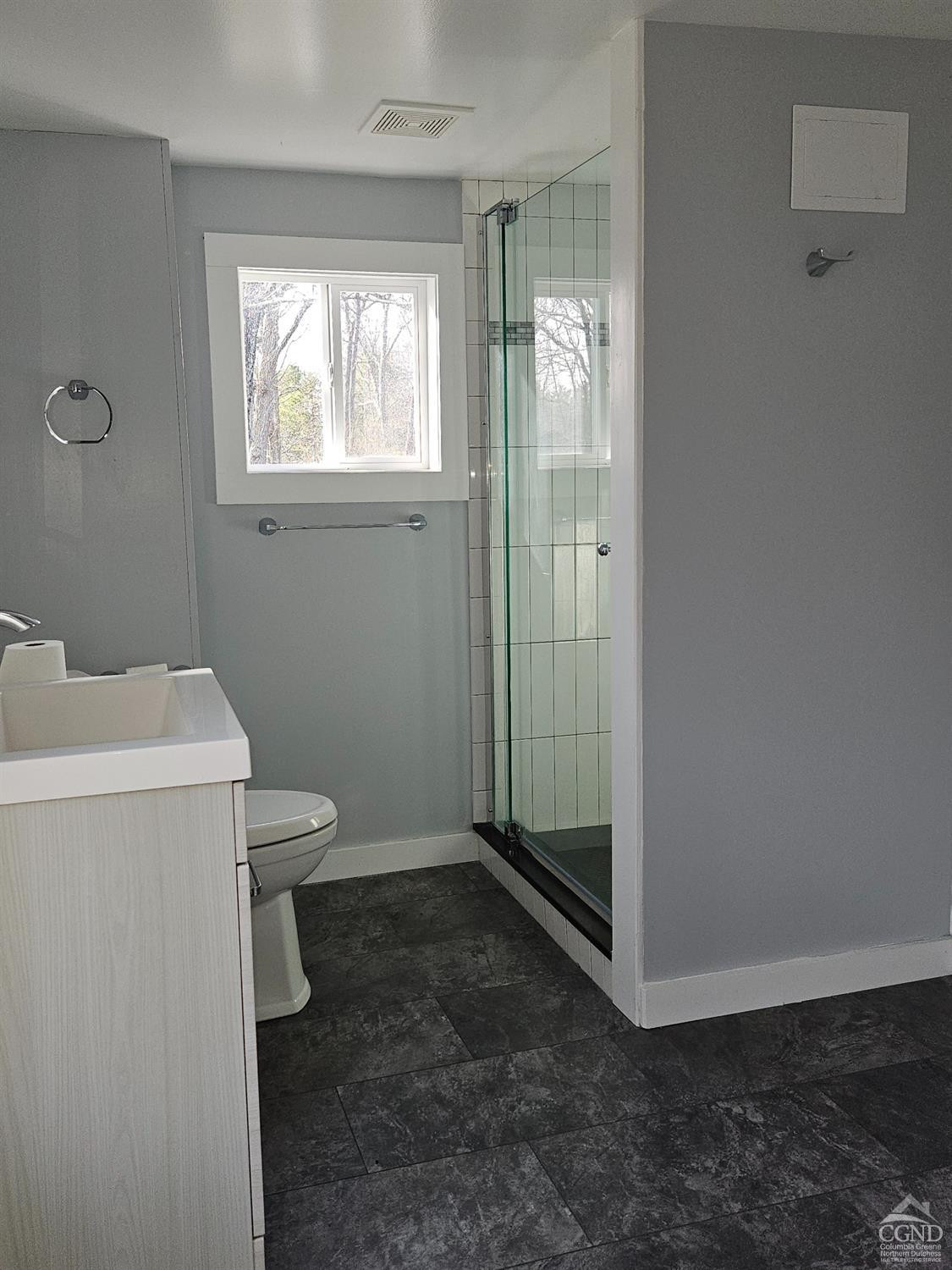 51 Dunbar Road Hudson, NY 12534 - Photo 22 of 32 a bathroom with a toilet and a shower