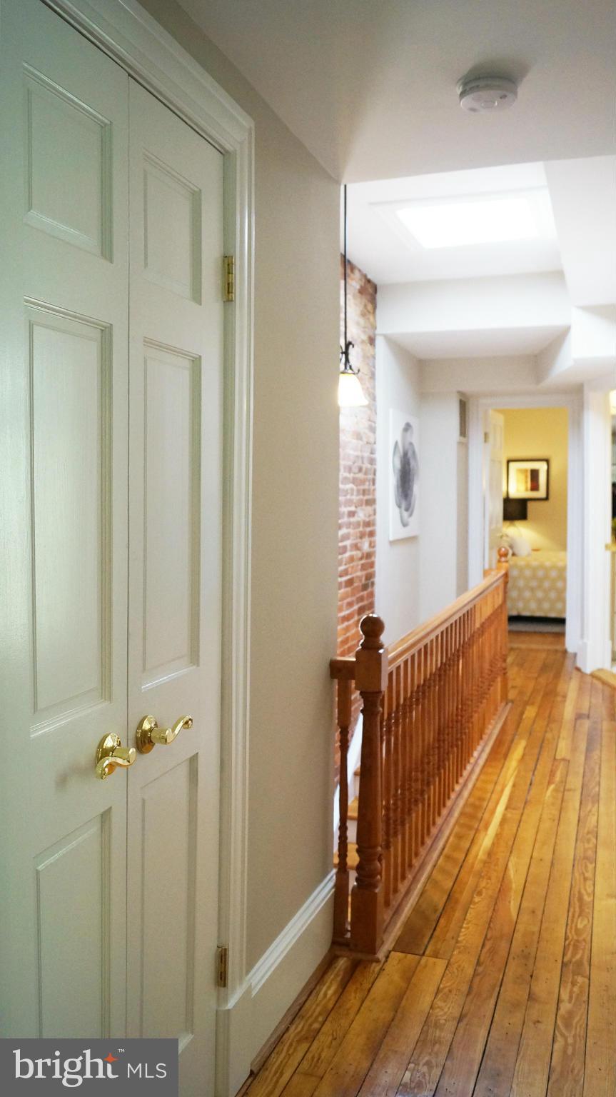 336 8th Street Southeast Washington, DC 20003 - Photo 18 of 25 Sky Lit Hallway w. Extra Large Closet