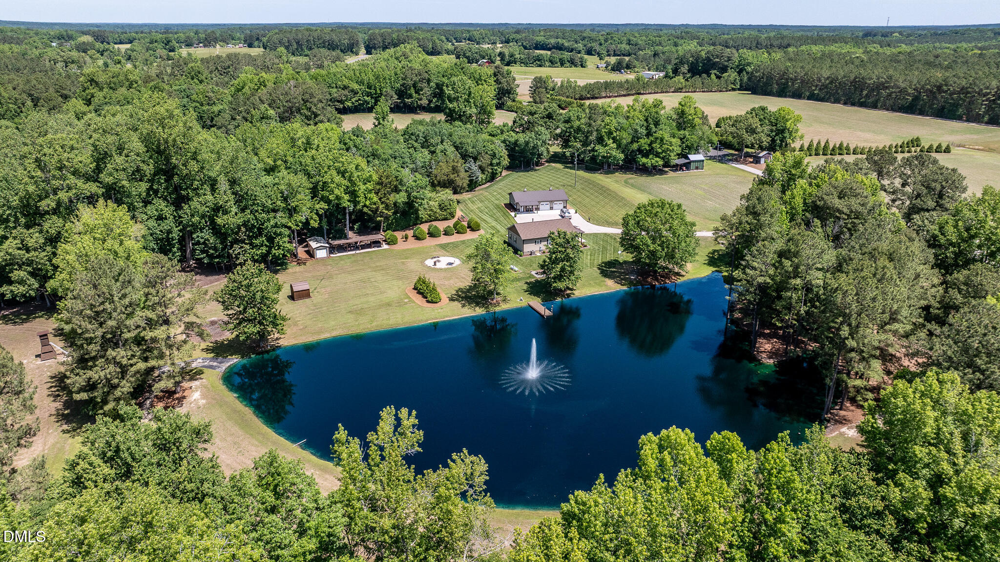 394 King Road Castalia, NC 27816 - Photo 79 of 100 an aerial view of a house with a yard