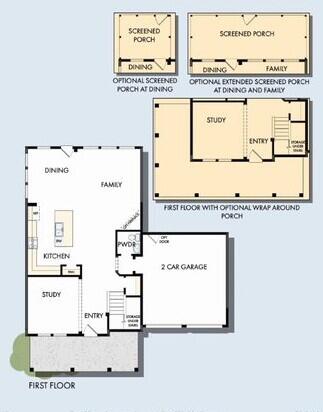 377 Ripple Park Drive Summerville, SC 29486 - Photo 17 of 18 indigo floor plan first floor